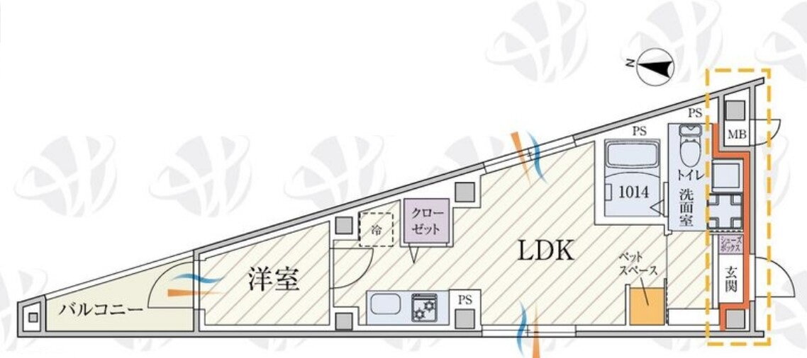 東京都大田区西嶺町 御嶽山駅 1LDK マンション 賃貸物件詳細
