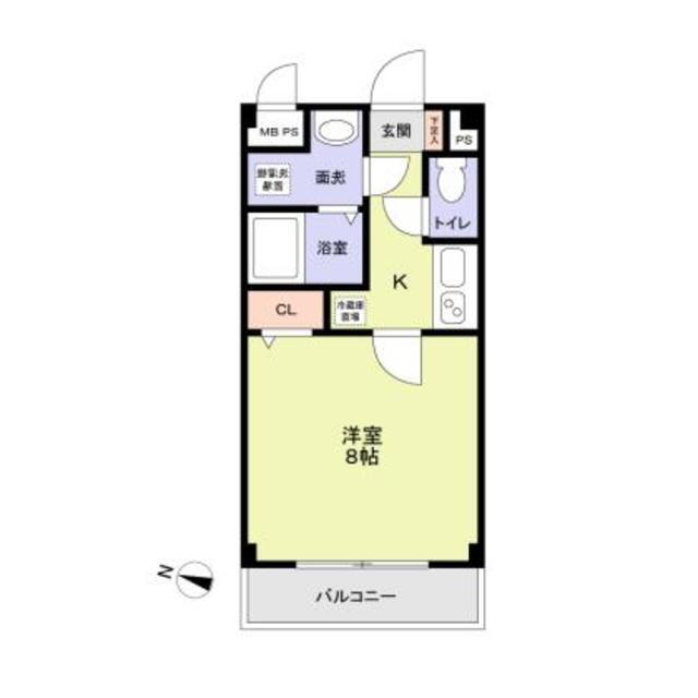 埼玉県蕨市中央４ 蕨駅 1K マンション 賃貸物件詳細