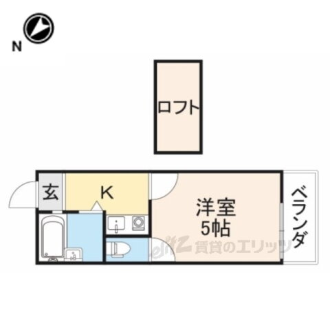 大阪府枚方市上島東町 樟葉駅 ワンルーム アパート 賃貸物件詳細