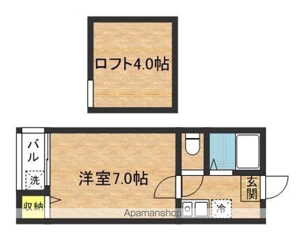 福岡県福岡市博多区博多駅南５ 竹下駅 1K アパート 賃貸物件詳細