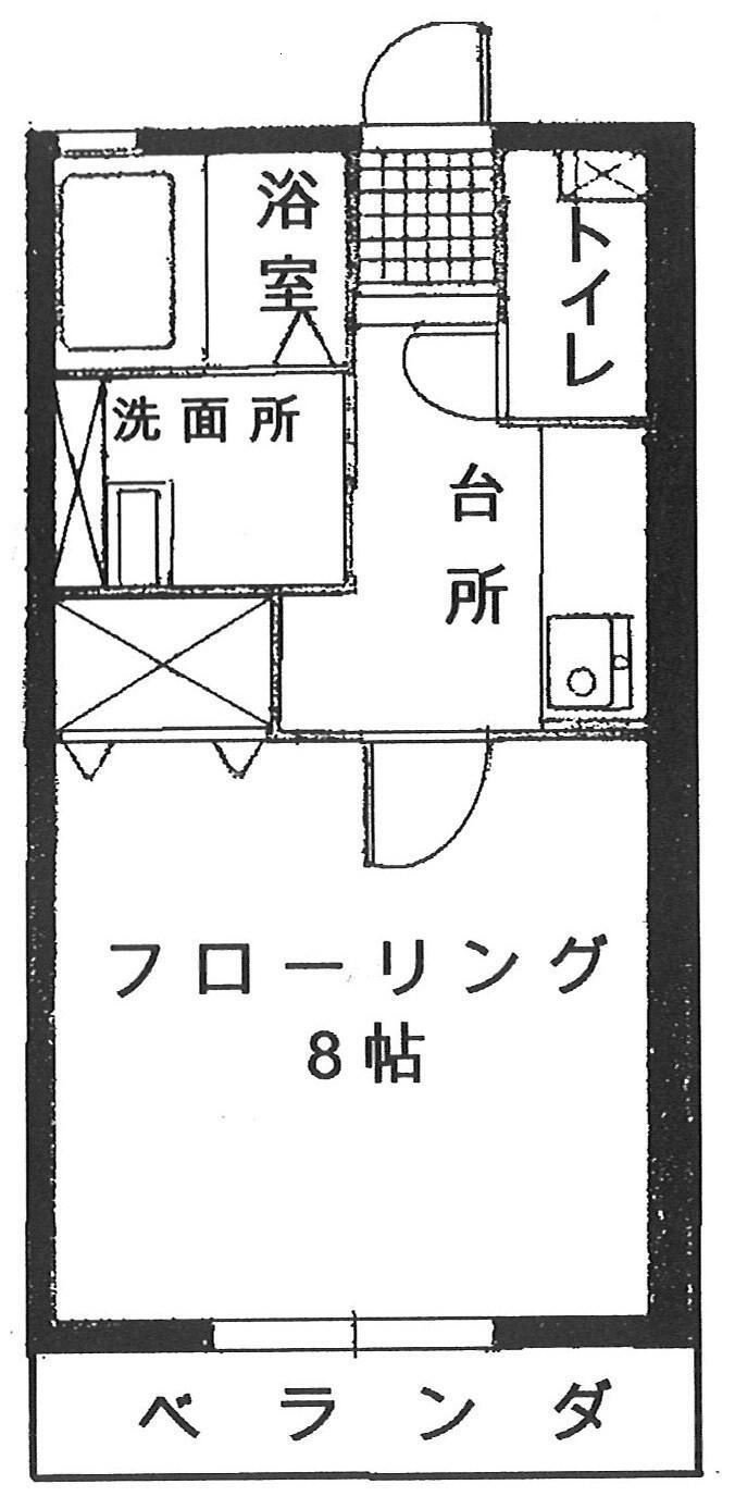 ラディカルＩ 2階 1K 賃貸物件詳細