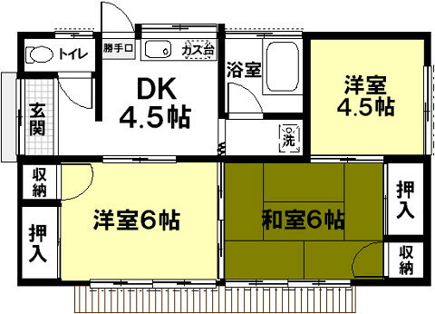 アーバニズム７【ｕｒｂａｎｉｓｍ７】 3DK 賃貸物件詳細