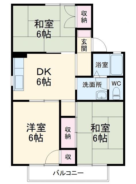 茨城県水戸市見川３ 赤塚駅 3DK アパート 賃貸物件詳細