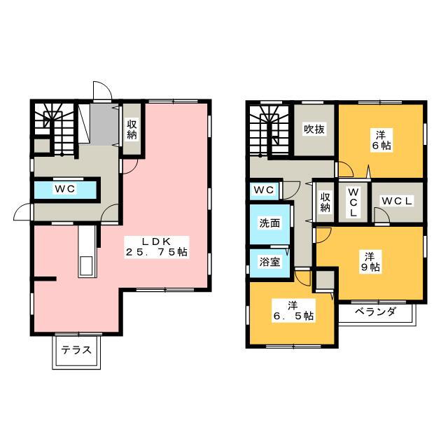 鹿子町戸建 3LDK 賃貸物件詳細