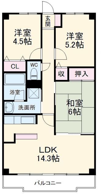 埼玉県入間市東藤沢４ 武蔵藤沢駅 3LDK マンション 賃貸物件詳細