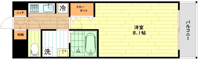 大阪府大阪市東成区中本３ 緑橋駅 1K マンション 賃貸物件詳細