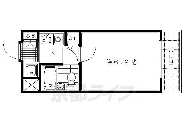 京都府京都市上京区東辰巳町 丸太町駅 1K マンション 賃貸物件詳細