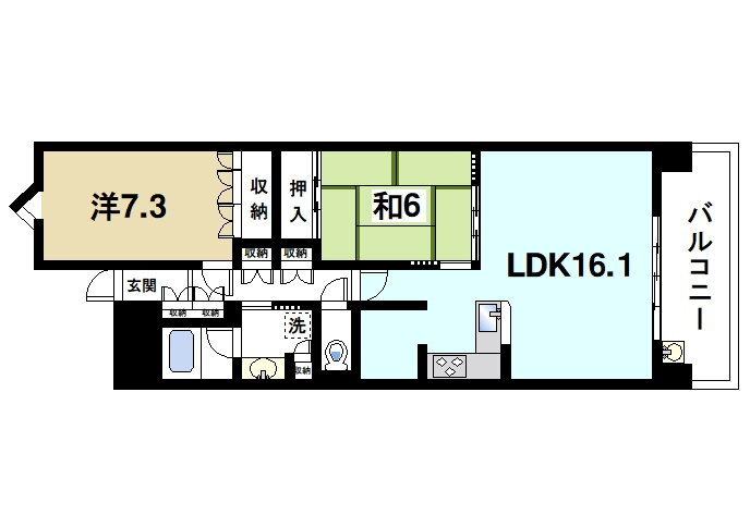 奈良県奈良市西新在家町 近鉄奈良駅 2LDK マンション 賃貸物件詳細