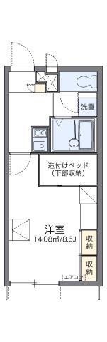 岡山県岡山市北区高柳東町 岡山駅 1K アパート 賃貸物件詳細