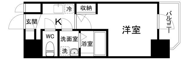 大阪府大阪市北区大淀中２ 中津駅 1K マンション 賃貸物件詳細