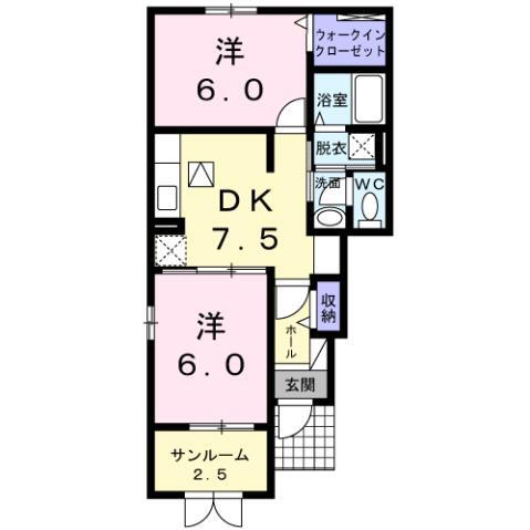 島根県出雲市神門町 西出雲駅 2DK アパート 賃貸物件詳細