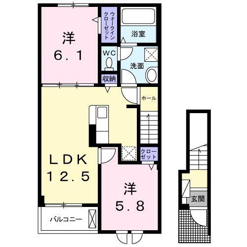 千葉県船橋市上山町２ 船橋法典駅 2LDK アパート 賃貸物件詳細