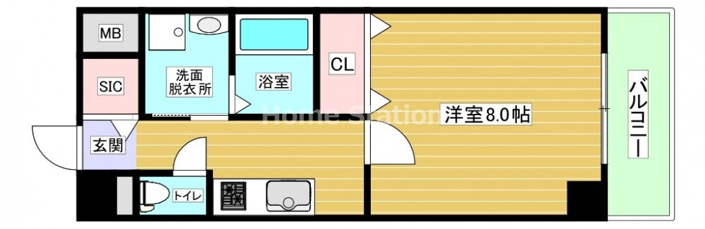 大阪府大阪市福島区吉野４ 野田駅 1K マンション 賃貸物件詳細