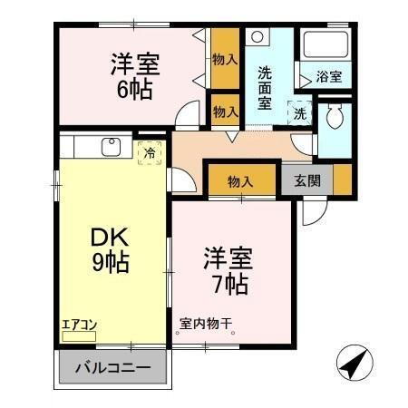 千葉県市原市君塚１ 五井駅 2DK アパート 賃貸物件詳細