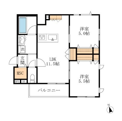 東京都練馬区豊玉南１ 新江古田駅 2LDK マンション 賃貸物件詳細