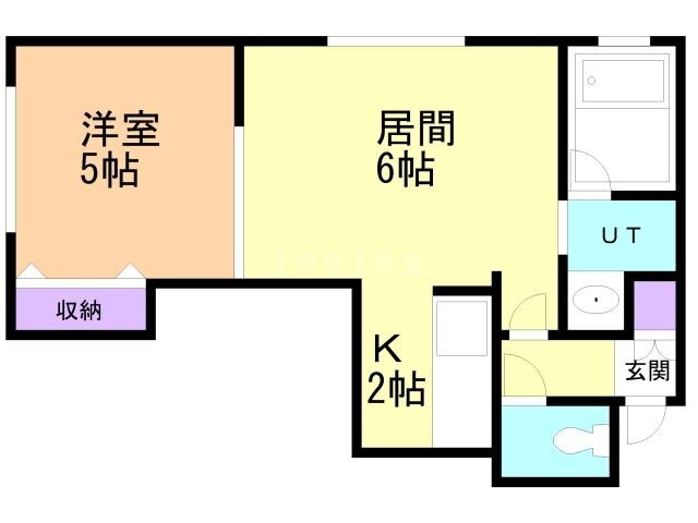 北海道札幌市西区西町北１７ 宮の沢駅 1DK アパート 賃貸物件詳細