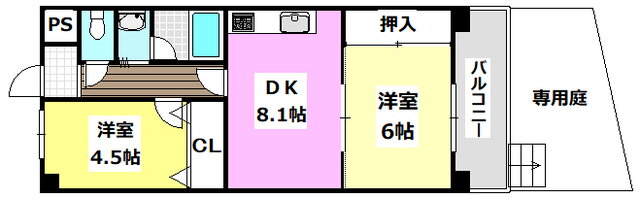 大阪府摂津市鳥飼中１ 南摂津駅 2DK マンション 賃貸物件詳細