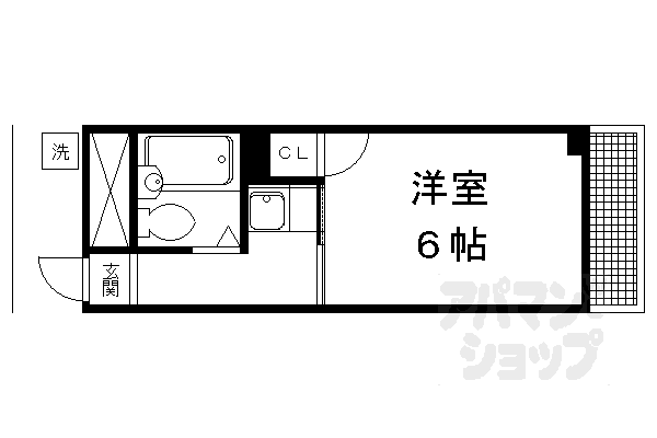 京都府京都市北区紫竹栗栖町 北大路駅 1K マンション 賃貸物件詳細