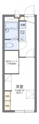 レオパレスフラワーヒル大黒田 1階 1K 賃貸物件詳細