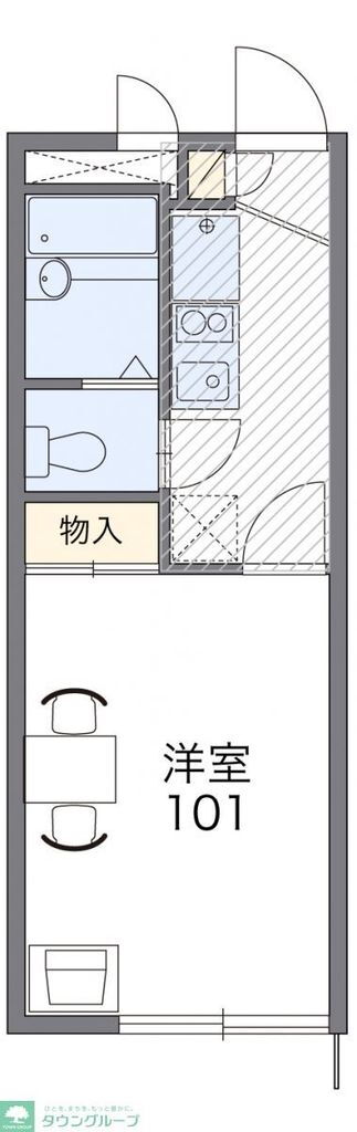 東京都足立区伊興４ 竹ノ塚駅 1K アパート 賃貸物件詳細