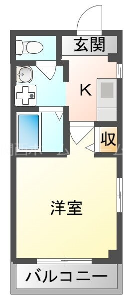 フィオレンテ栄町 2階 1K 賃貸物件詳細