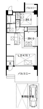 福岡県福津市花見が丘１ 福間駅 2LDK マンション 賃貸物件詳細