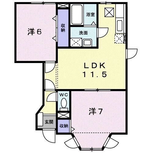千葉県佐倉市上座 ユーカリが丘駅 2LDK アパート 賃貸物件詳細