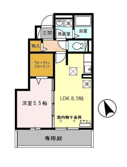 兵庫県姫路市四郷町東阿保 東姫路駅 1LDK アパート 賃貸物件詳細