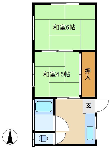 兵庫県尼崎市東難波町５ 尼崎駅 2DK マンション 賃貸物件詳細