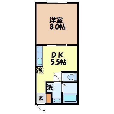長崎県諫早市鷲崎町 幸駅 1K アパート 賃貸物件詳細