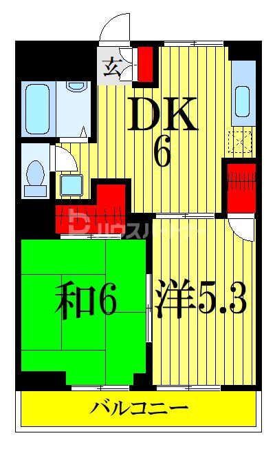 千葉県千葉市花見川区幕張本郷２ 幕張本郷駅 2DK マンション 賃貸物件詳細