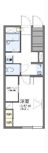 レオパレスＪＯＨＮＡＮ　ＩＩＩ 1階 1K 賃貸物件詳細