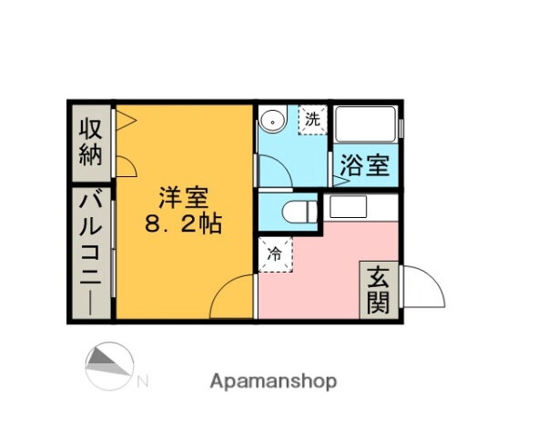 福岡県久留米市御井町 久留米大学前駅 1K アパート 賃貸物件詳細