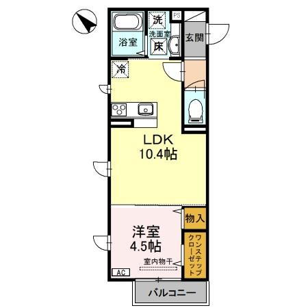 大阪府泉大津市東雲町 泉大津駅 1LDK アパート 賃貸物件詳細
