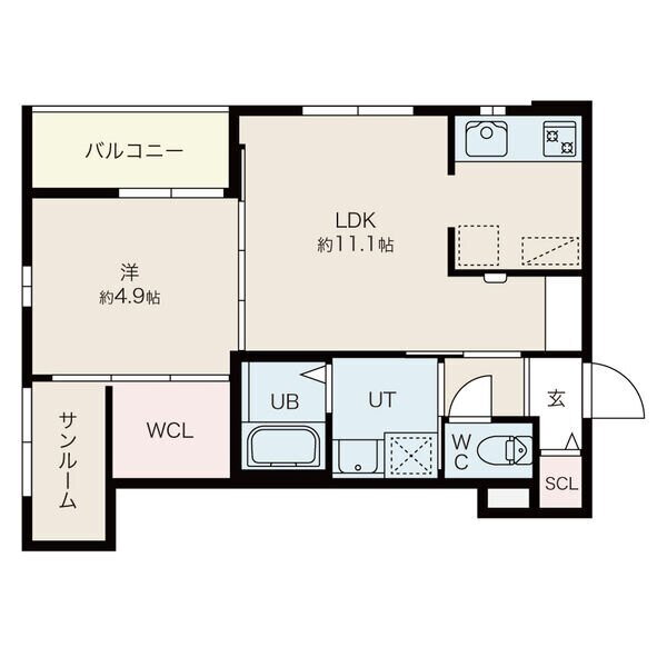 愛知県名古屋市東区矢田東 ナゴヤドーム前矢田駅 1LDK アパート 賃貸物件詳細