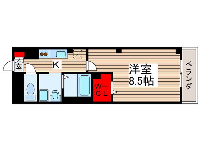 千葉県市川市田尻４ 原木中山駅 1K マンション 賃貸物件詳細