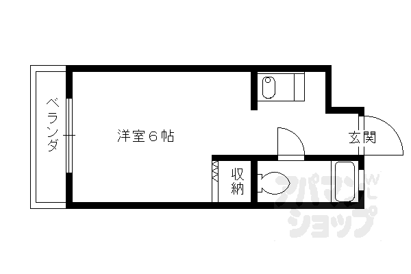 京都府京都市上京区新猪熊東町 北野白梅町駅 1K マンション 賃貸物件詳細
