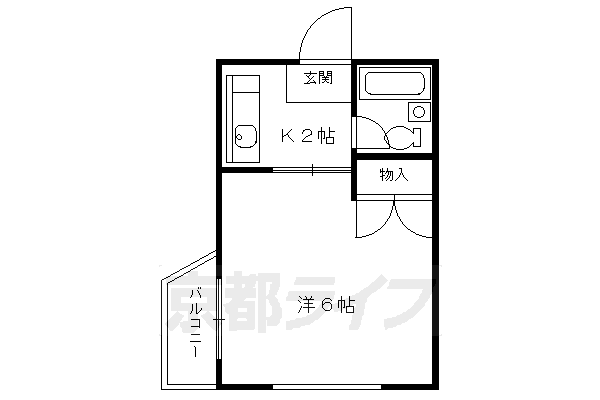 京都府京都市中京区達磨町 京都市役所前駅 1K マンション 賃貸物件詳細