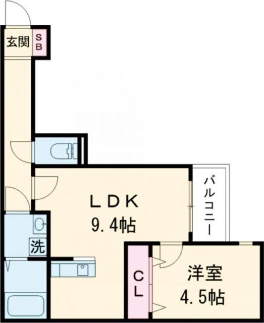 フェリナリュクス 2階 1LDK 賃貸物件詳細