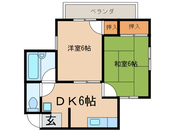 兵庫県尼崎市塚口町５ 塚口駅 2DK マンション 賃貸物件詳細