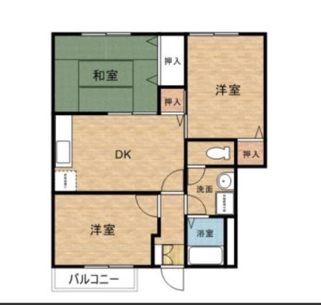 和歌山県岩出市金池 紀伊駅 2LDK アパート 賃貸物件詳細