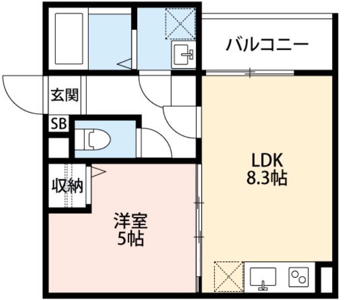 兵庫県尼崎市北大物町 大物駅 1LDK アパート 賃貸物件詳細