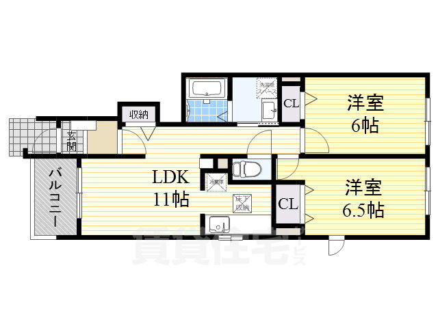 愛知県名古屋市港区当知２ 荒子川公園駅 2LDK アパート 賃貸物件詳細