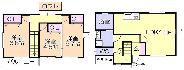 福岡県久留米市高良内町 久留米大学前駅 3LDK 一戸建て 賃貸物件詳細