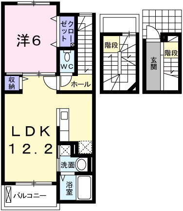 ラ・フォーレ 3階 1LDK 賃貸物件詳細