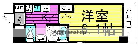 大阪府大阪市北区大淀北１ 中津駅 1K マンション 賃貸物件詳細