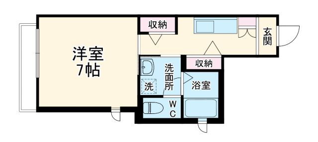 千葉県船橋市本町６ 船橋駅 1K アパート 賃貸物件詳細