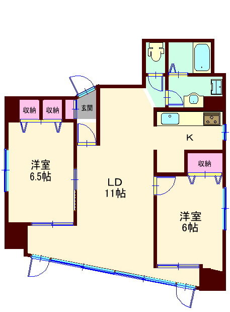 東京都品川区平塚１ 戸越駅 2LDK マンション 賃貸物件詳細