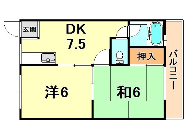 兵庫県神戸市灘区下河原通３ 大石駅 2DK マンション 賃貸物件詳細