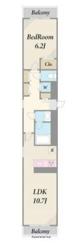 東京都中野区野方２ 高円寺駅 1LDK マンション 賃貸物件詳細
